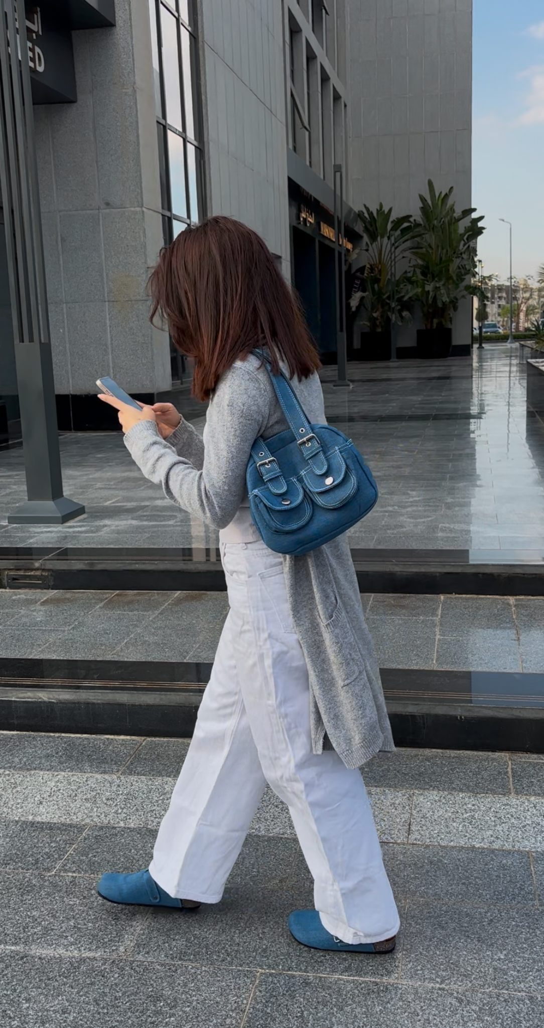 Denim Shoulder Bag