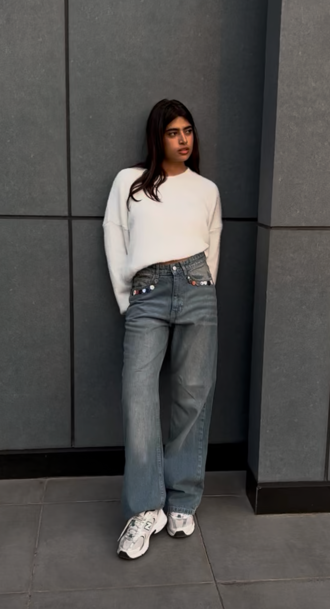 Jeanius Button Statement Denim