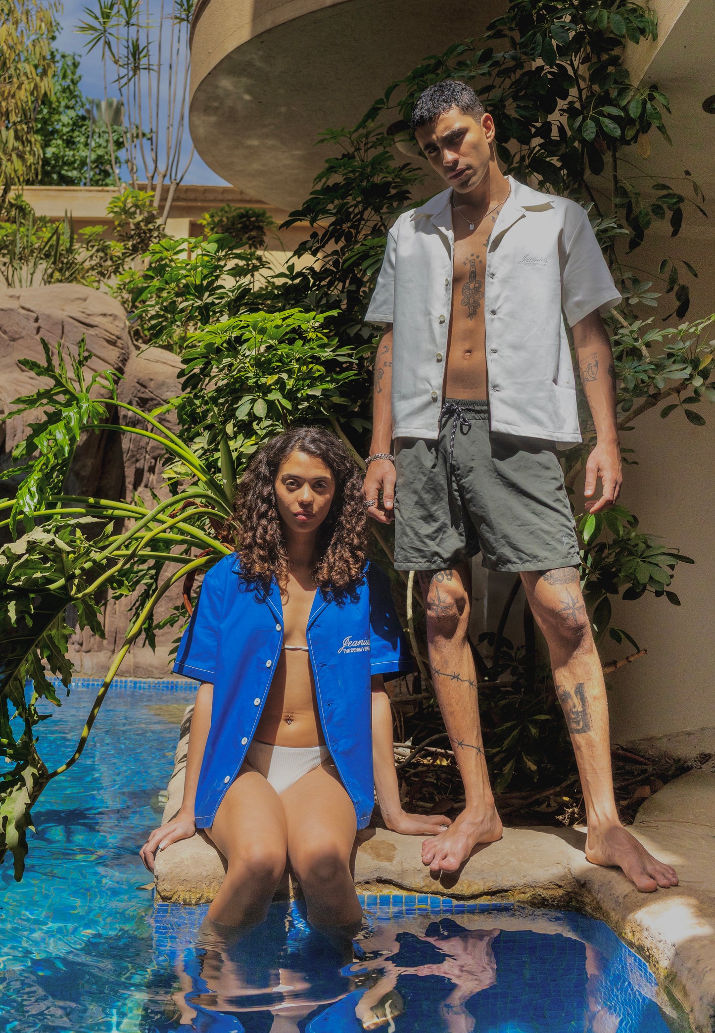 Boxy Fit Shirt in White