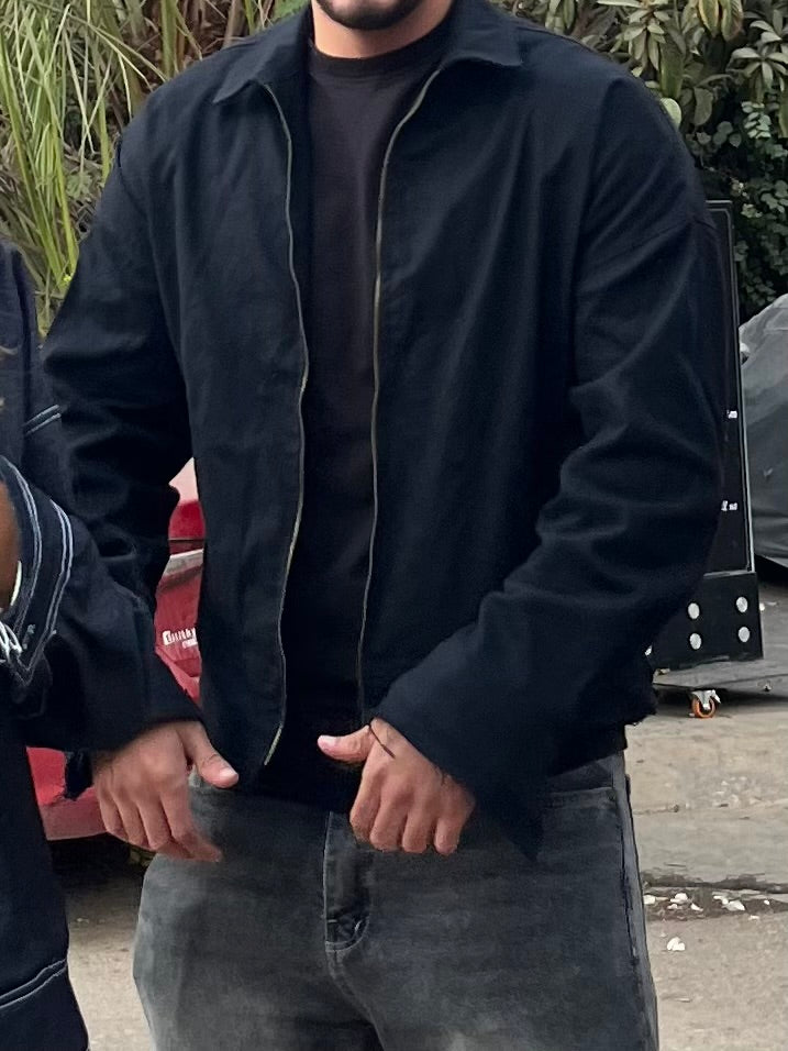 Rugged Jacket In Black