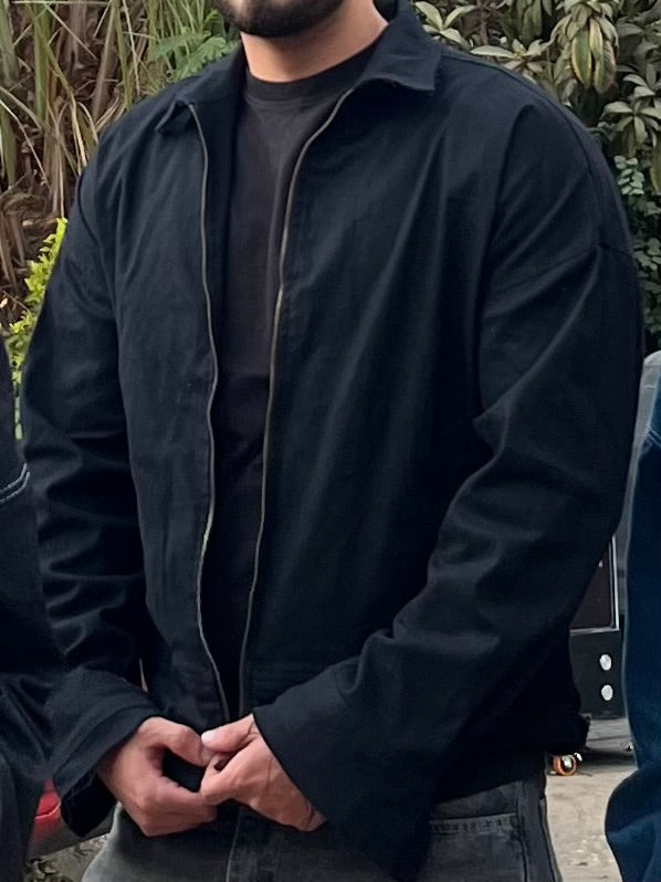Rugged Jacket In Black