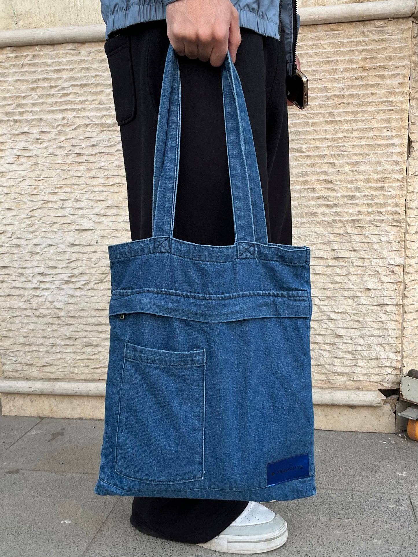 Denim Tote Bag