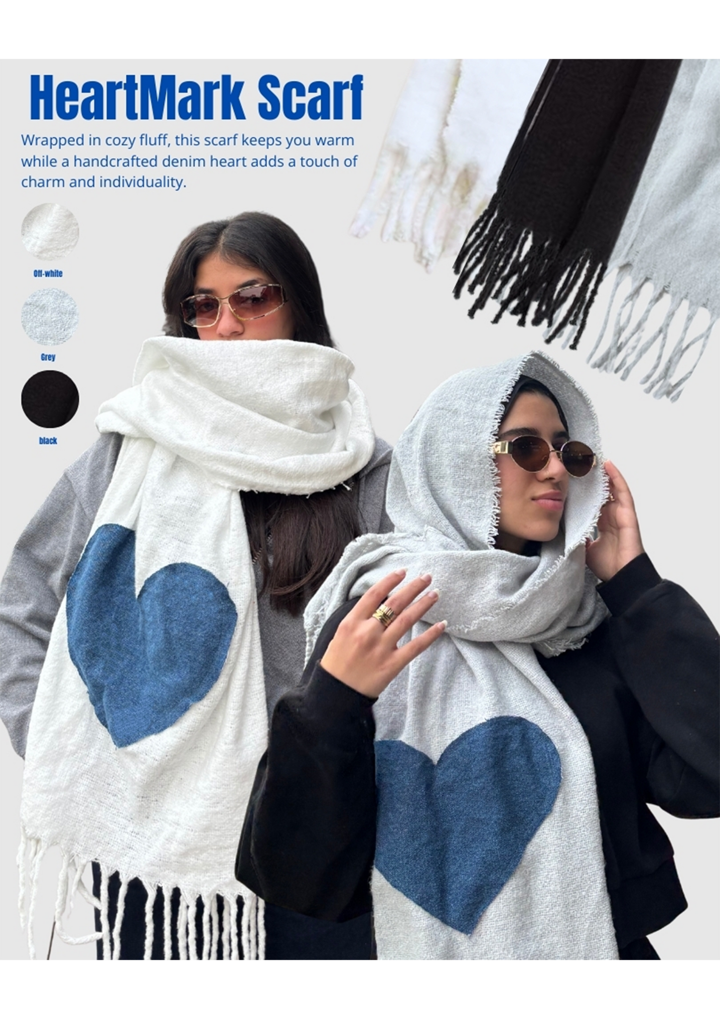 HeartMark Scarf