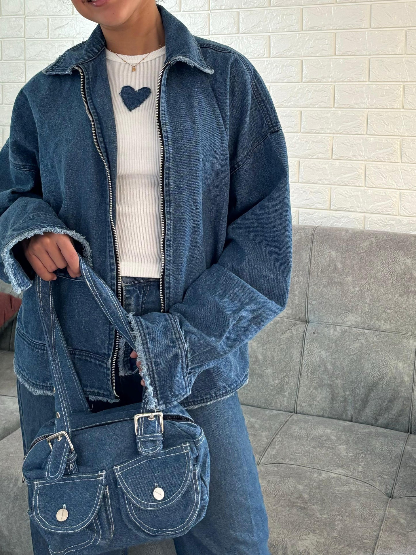 Rugged Jacket in Classic Blue