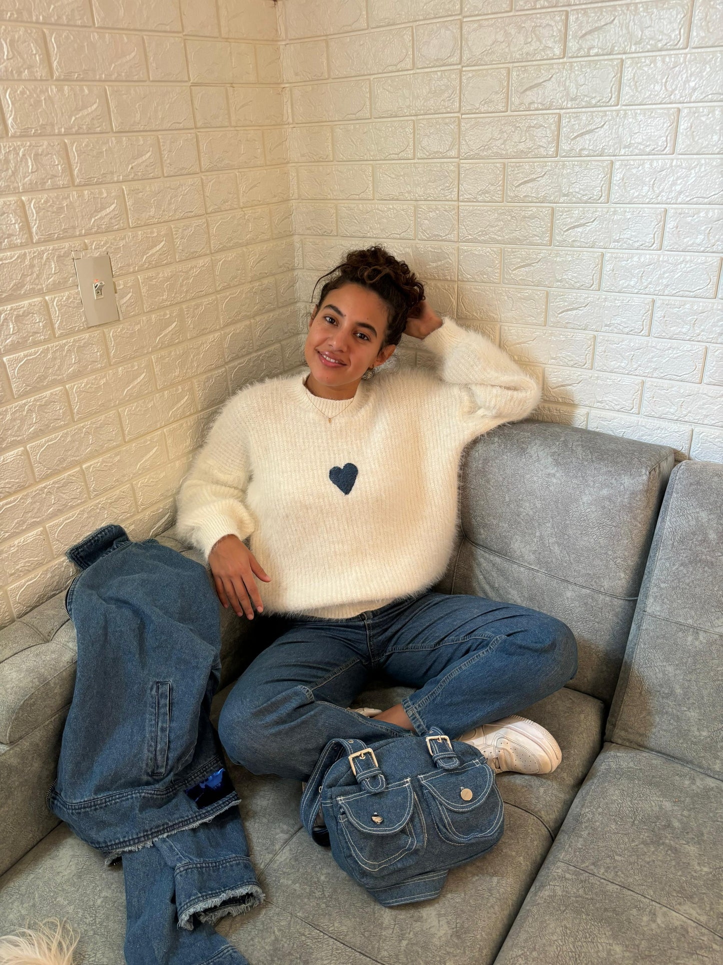 HeartMark Knitted Pullover