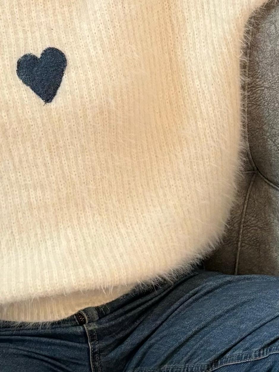 HeartMark Knitted Pullover