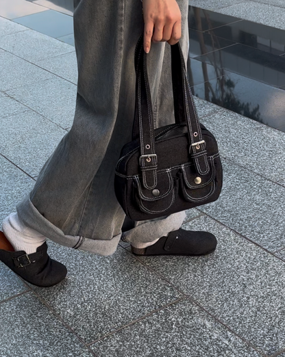 Denim Clogs