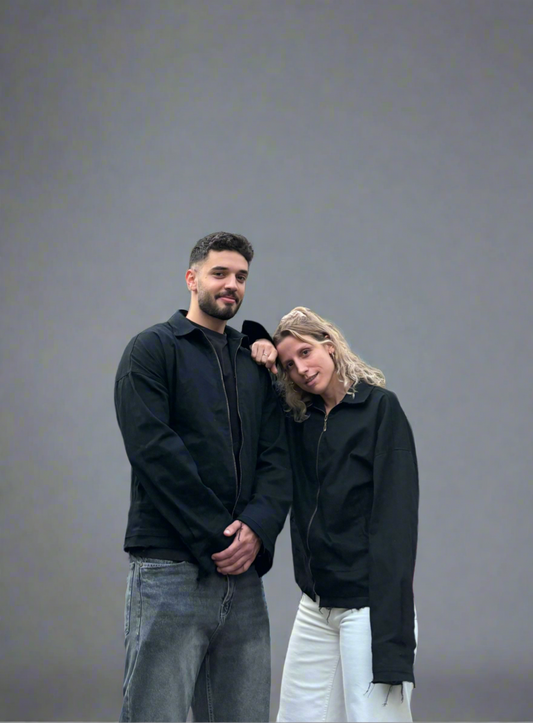 Rugged Jacket In Black