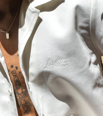 Boxy Fit Shirt in White