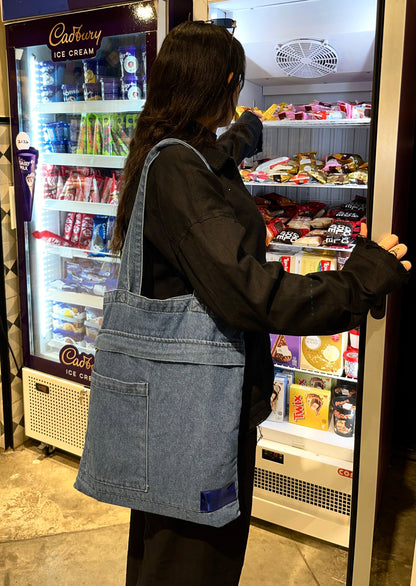 Denim Tote Bag