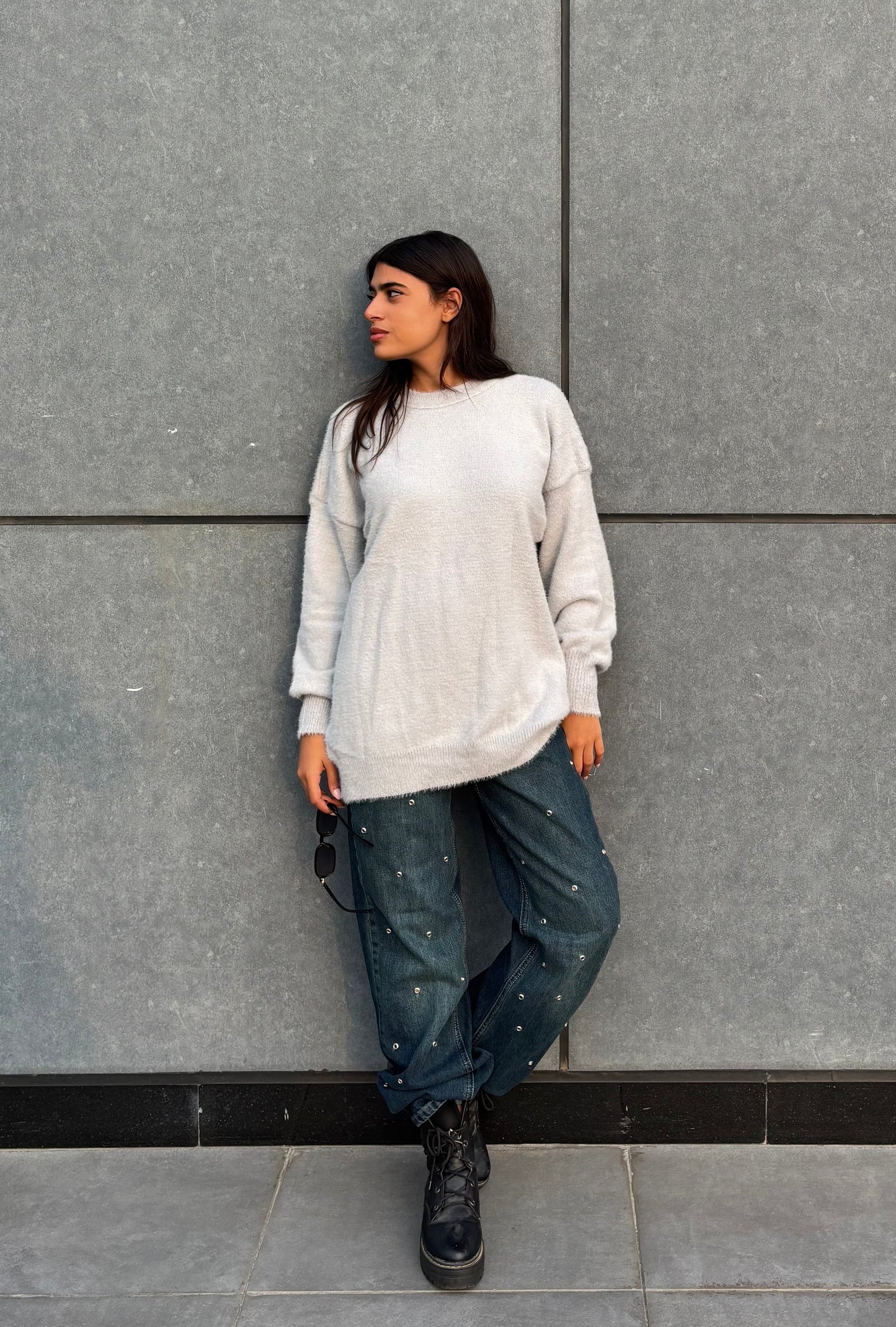 Mohair Oversized Pullover