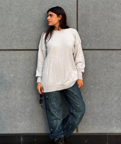 Mohair Oversized Pullover