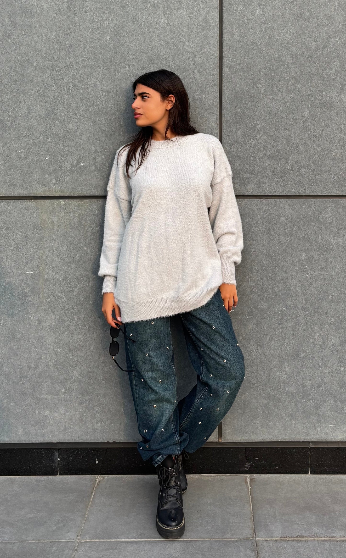 Mohair Oversized Pullover