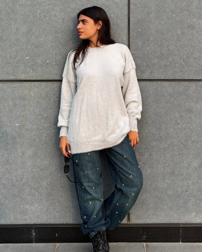 Mohair Oversized Pullover