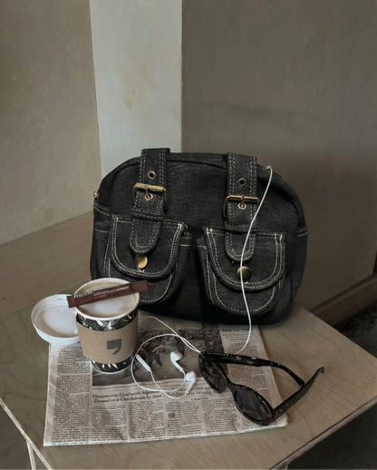 Denim Shoulder Bag