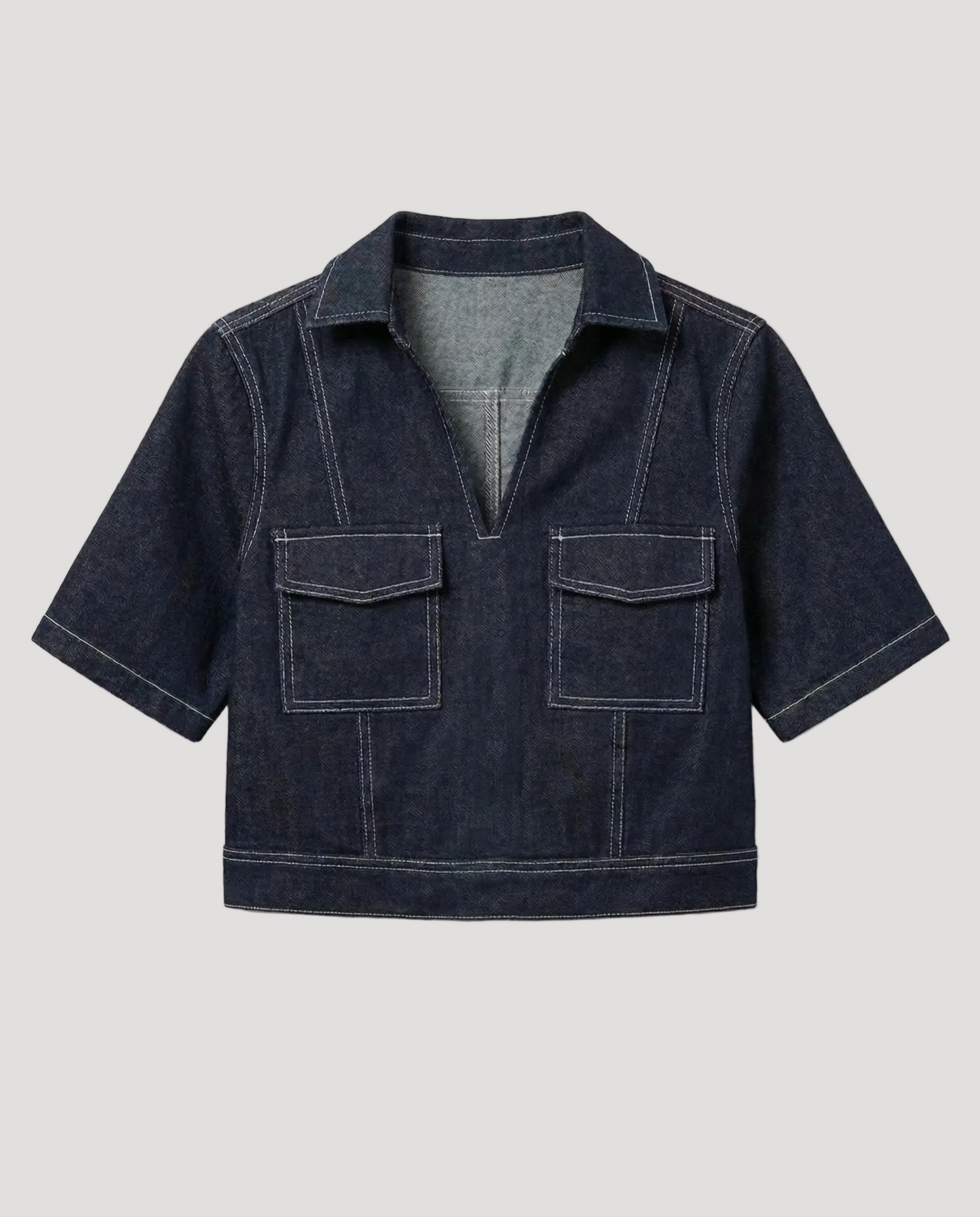 Raw Denim Top