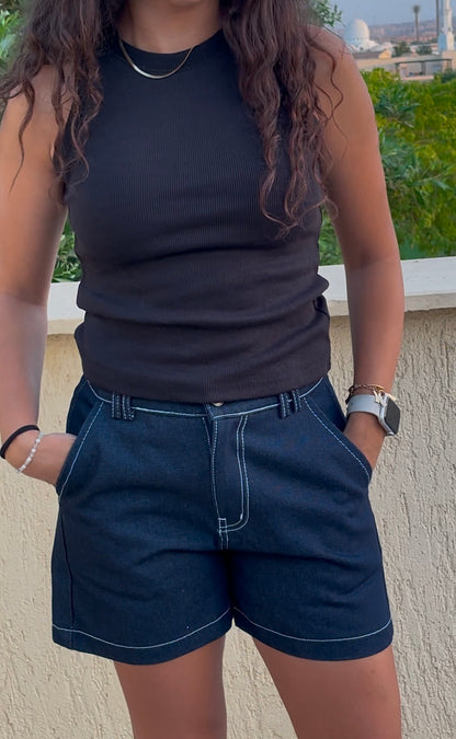 Tank Top + Denim Shorts (Bundle)