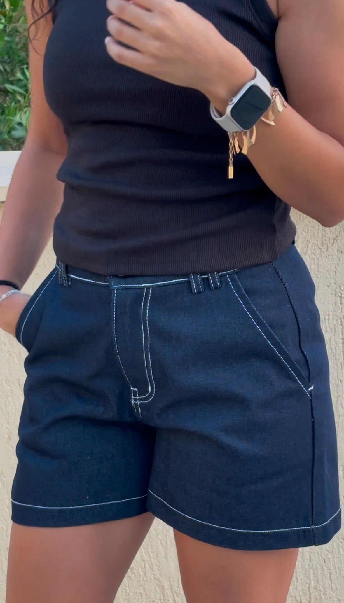 Tank Top + Denim Shorts (Bundle)