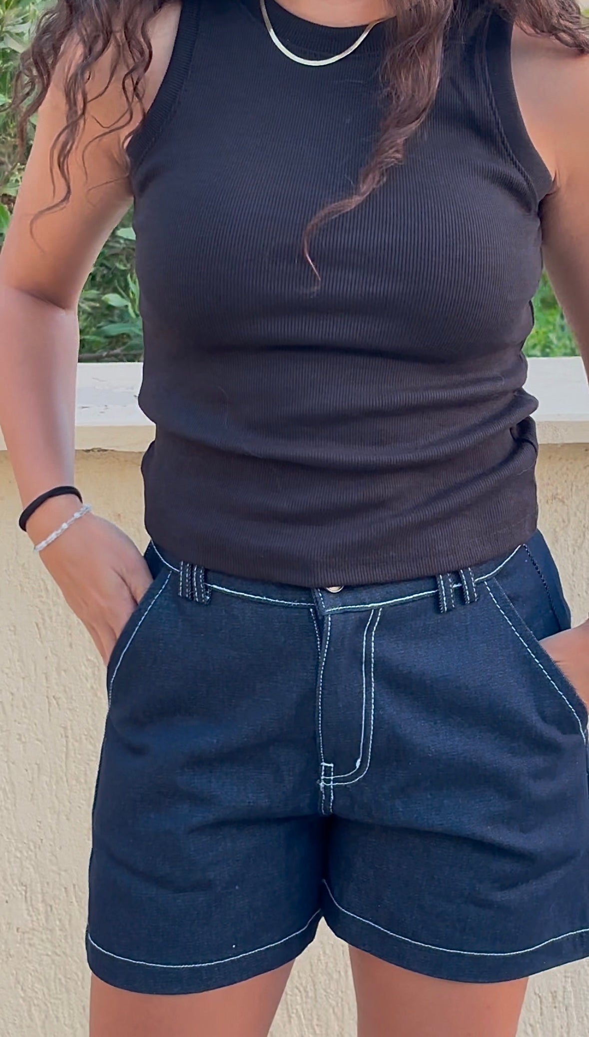 Tank Top + Denim Shorts (Bundle)