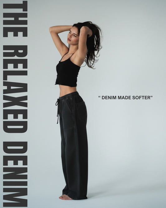 Black Relaxed-Fit Fall Trousers